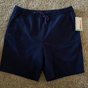 Navy blue shorts 8”